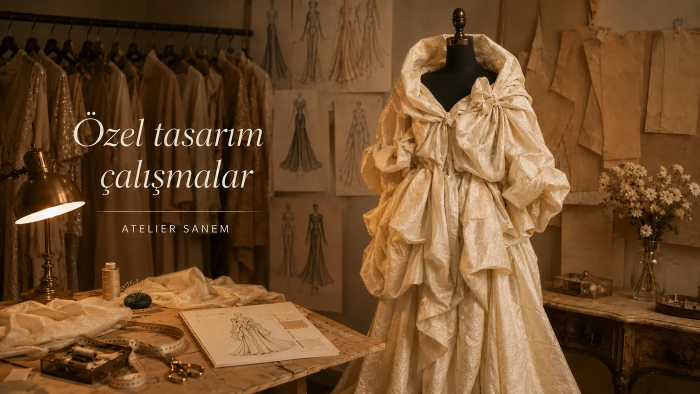 Atelier Sanem gelinlik & abiye — tamamlanmış parça